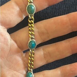 Alexis Bittar gold plated bracelet